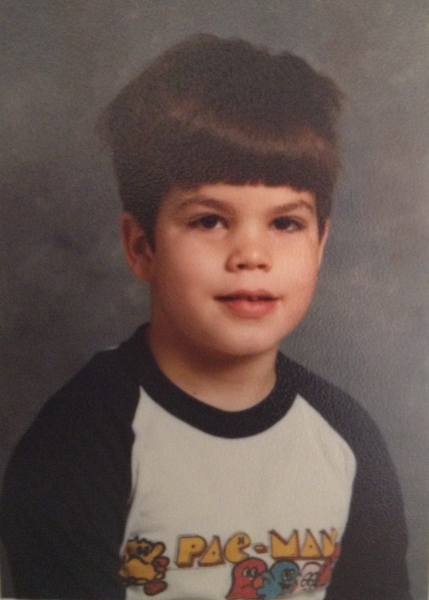Childhood photo of Ryan Mensch.