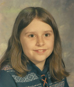 Childhood photo of Lori Little.